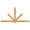 Ekena Millwork Kennewick Rough Sawn Timber Gable Bracket, Western Red Cedar, 84"W x 42"H x 4"D x 4"F, 12/12 Pitch GBW084X42X0404KEN00RWR - alternate 1